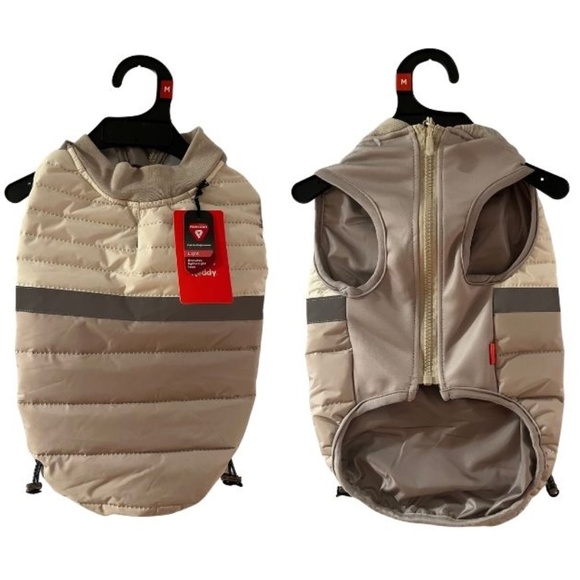 Reddy Dog Reddy Primaloft Lightweight Insulation Tan Dog Puffer